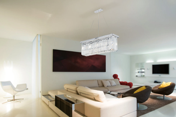 RIFLESSI 5080 - Lead Crystal pendant lamp by Patrizia Volpato - view 3